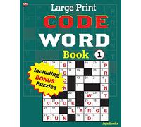 Large Print CODE WORD Book 1