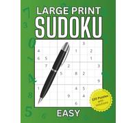 Large-Print Easy Sudoku Puzzle Book for Seniors & Adults: Easy-to-Read Puzzles for Brain Exercise and Fun: Boost Your Memory and Focus with Relaxing, ... Sudoku - Perfect for Seniors and Adults