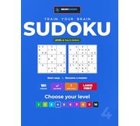 Large Print Easy to Medium Sudoku for Adults & Seniors: 180 Relaxing One-Puzzle-Per-Page Brain Games with Big Numbers, Solving Tips & Full Solutions - ... to Gently Level Up & Keep the Mind Sharp