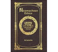 Large Print - Nicomachean Ethics - Grand Type Collector's Edition - Matte Hardcover with Dust Jacket