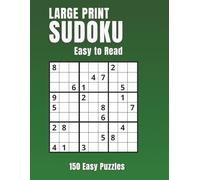 Large Print Sudoku: 150 Easy Puzzles for Adults & Seniors | Volume 1