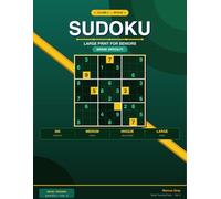 Large Print Sudoku for Seniors: 200 Medium Puzzles with Solutions - Brain Training Series Volume 2