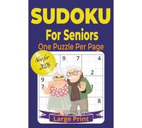 Large Print Sudoku for Seniors: New for 2026 | 150 Puzzles to Keep Your Brain Sharp and Your Eyes Relaxed | 6x9 inches, 193 pages | Solutions Included