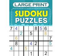 Large print sudoku puzzles: 160 Easy to Hard Sudoku Puzzles
