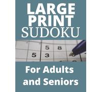 Large Print Sudoku: Sudoku Puzzles for Adults and Seniors | 6x9 inches, 110 Pages | 50+ Puzzles | 50+ Jokes on Aging | Solutions Included