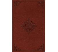Large Print Value Thinline Bible-Esv-Ornament Design