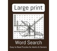 Large Print Word Seach Puzzle Book for Seniors & Adults: with Easy to Read Large Print about Classic, Vintage, Old-Fashioned, Family Traditions and more | 8x10 inches | 110 pages | 50+ Puzzles