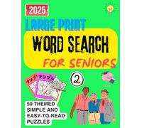 Large Print Word Search for Seniors with Dementia or Alzheimer’s: 50 Fun & Easy Puzzles to Boost Memory and Relaxation: Extra-Large Print | One Puzzle ... Including Bakery, Beach, Camping, and More