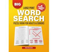 Large Print Word Search Puzzle Book for Adults & Seniors: 112 Unique Puzzles with No Repeated Words - Relaxing Brain Games to Boost Memory, Focus & Mental Sharpness