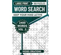 Large Print Word Search Puzzle Book - Volume 3: 100 Fun and Relaxing Puzzles in a Compact Big Print Format | Perfect for On-the-Go Solving