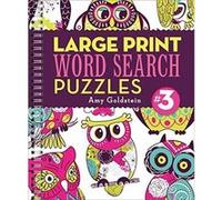 Large Print Word Search Puzzles 3 by Amy Goldstein Amy Goldstein, (Auteur)