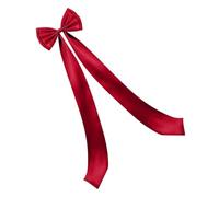 Large Satin Bow - 75x18 Inch Satin Elegant Reusable Long Streamers | Big Bow Decor for Festive Table Porch Wedding Arch Christmas Tree Fireplace Stand