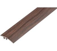 Large Seuil De Garniture 1,7 « par 35 », Moquette à Lvt/Vinyle/Carrelage/Bois/Revêtement De Sol Stratifié Barre De Bande De Porte De Transition - Bande De, Walnut