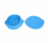 Large Silicone Ice Molds Extra Large Ice Cube Tray Easy to Disassemble Giant Ice Cubes Maker for Ice Bath Party Refrigerator Drinks Cooler 8 Lbs (Bleue)