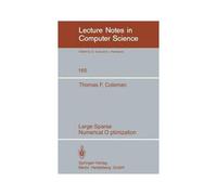 Large Sparse Numerical Optimization