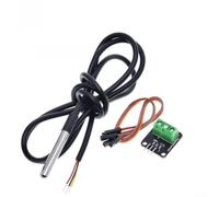 Large tension pour sonde de température numérique 3 V 5 V - Large tension | Plage précise de -50 °C à 125 °C, idéale pour la surveillance CVC, le contrôle industriel et les stations météorologiques