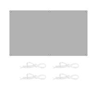 Large voile d'ombrage rectangulaire 4,5 x 9 m Vert foncé Protection UV Dustproof Windproof Perfect for Outdoor Parties Gardens Yards Includes Free Rope