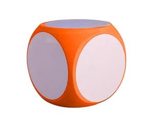 Large Whiteboard Foam Dice for Kids | Blank Writable Cube for Drawing Numbers, Letters, Classroom Interaction, Creative Learning Tool for Preschool, Homeschooling, Party Game Prop, Teaching Supply