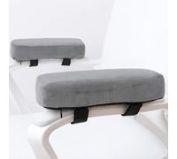 LargeLeaf 5CM Coussins d'accoudoir de Chaise Extra épais Oreiller de coude Soulagement de la Pression Chaise de Bureau Accoudoir de Chaise de Jeu avec Coussinets à mémoire de Forme