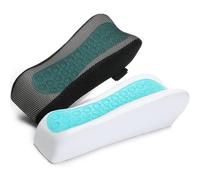 LargeLeaf Chaise Ergonomique Accoudoir Coussinets De Gel De Refroidissement Oreiller De Coude Soulagement De La Pression Chaise De Bureau Chaise De Jeu Accoudoir Avec Mousse À Mémoire