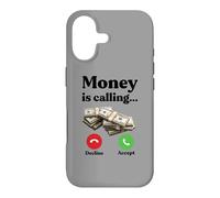 l'argent Appelle l'entrepreneur Hustle Hustler CEO Gift Noir Coque pour iPhone 17
