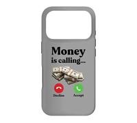 l'argent Appelle l'entrepreneur Hustle Hustler CEO Gift Noir Coque pour iPhone 17 Pro