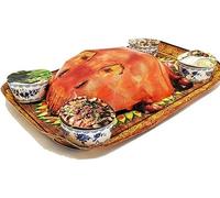 L'argent des ancêtres, Billets de banque Ancestor Money Joss Paper Ghost Money Heaven, naturel, 39 x 25 x 6 cm, lot de 2