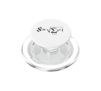 l'argent est la Racine de Toutes Les formules mathématiques maléfiques PopSockets PopGrip pour MagSafe