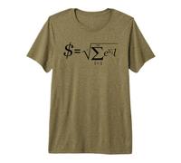 l'argent est la Racine de Toutes Les formules mathématiques maléfiques T-Shirt Haut de Gamme