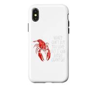 l'argent ne Peut Pas Acheter l'amour, mais il Peut Acheter des écrevisses et des Fruits de mer Coque pour iPhone X/XS