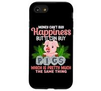 l'argent ne Peut Pas Acheter Le Bonheur, mais il Peut Acheter des cochons Qui sont Jolis Coque pour iPhone SE (2020) / 7/8