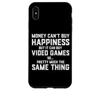 l'argent ne Peut Pas Acheter Le Bonheur, mais il Peut Acheter des Jeux vidéo Coque pour iPhone XS Max