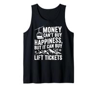 l'argent ne Peut Pas Acheter Le Bonheur mais il Peut Acheter des Jours de Station de Ski Débardeur