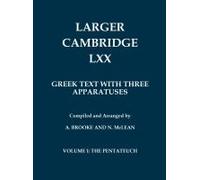 Larger Cambridge Lxx - The Old Testament In Greek