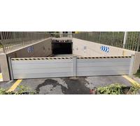 Larges barrages anti-inondation en aluminium de 30 cm, 90, 150, 210, 270, 330, 400 et 4,60 m(H 80cm/31.4in/2.6ft,W 14FT/426CM)
