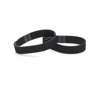 Largeur 4~10mm Longueur 100 110 112 114 116 118 120 122 124 126 128 130 132 142 150mm~202mm HTD 2M Aspirateur Robot Balayage Ceinture Courroie De Transmission De Moto(2M - 172mm,4mm)