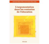 L'argumentation Dans Les Contextes De L'éducation
