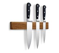 LARHN Porte Couteaux Aimanté en Acacia - 30 cm