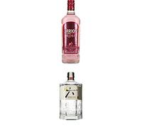 Larios Rosé Gin Premium Méditerranéen, 37,5% - 70cl & Roku Gin Craft Gin Japonais 43% - 70cl