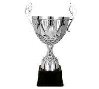 Larius Trophée en métal doré et argenté avec gravure au choix
