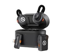 Hollyland Micro-cravate sans fil LARK M2S Combo – 300 m, 30 h, réduction de bruit, USB-C