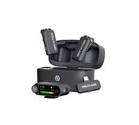 Hollyland Lark MAX 2 : Microphone Lavalier Sans Fil avec Annulation de Bruit AI, Audio 32-bit et Transmission 340m (Combo 2TX + 2RX + Étui de Charge)