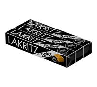 Larkitz Toffee - Caramels Lakritz riches et moelleux, parfaits pour une gourmandise sucrée et réglissée - Compatible avec Perfetti van Melle - 3x41g