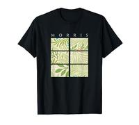 Larkspur William Morris Arts and Craft Style Pattern T-Shirt