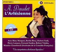 L'Arlésienne 2 CD audio - Alphonse Daudet - Eponymes - Texte lu (CD) - Textes lus CD