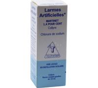 Larmes Artificielles Martinet 1,4% Collyre Flacon Compte-Gouttes 10ml
