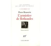 L'armistice de Rethondes