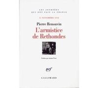L'armistice de Rethondes