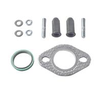 Laroal 1 Ensemble de Joints d'échappement, écrous de Goujon, rondelle, Joint d'échappement pour système d'échappement Compatible avec Les Scooters, cyclomoteurs, Quad