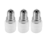 Laroal Adaptateur convertisseur de Douille de Lampe E14 vers G9, Lot de 3, pour Une efficacité énergétique optimale